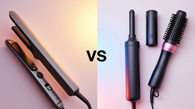 مقایسه حالت‌دهنده دایسون و اتو مو کلاسیک